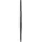 Ekena Millwork Oakleaf Ceiling Medallion (Fits Canopies up to 6 1/4"), 29 1/8"OD x 3 5/8"ID x 1"P, Night Shade CM29OANSF - alternate 3